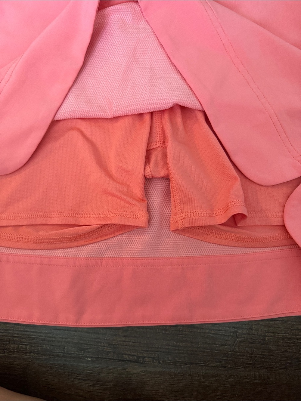 Women's Coral Active Skort with Built-In Shorts - Picture 2 of 5